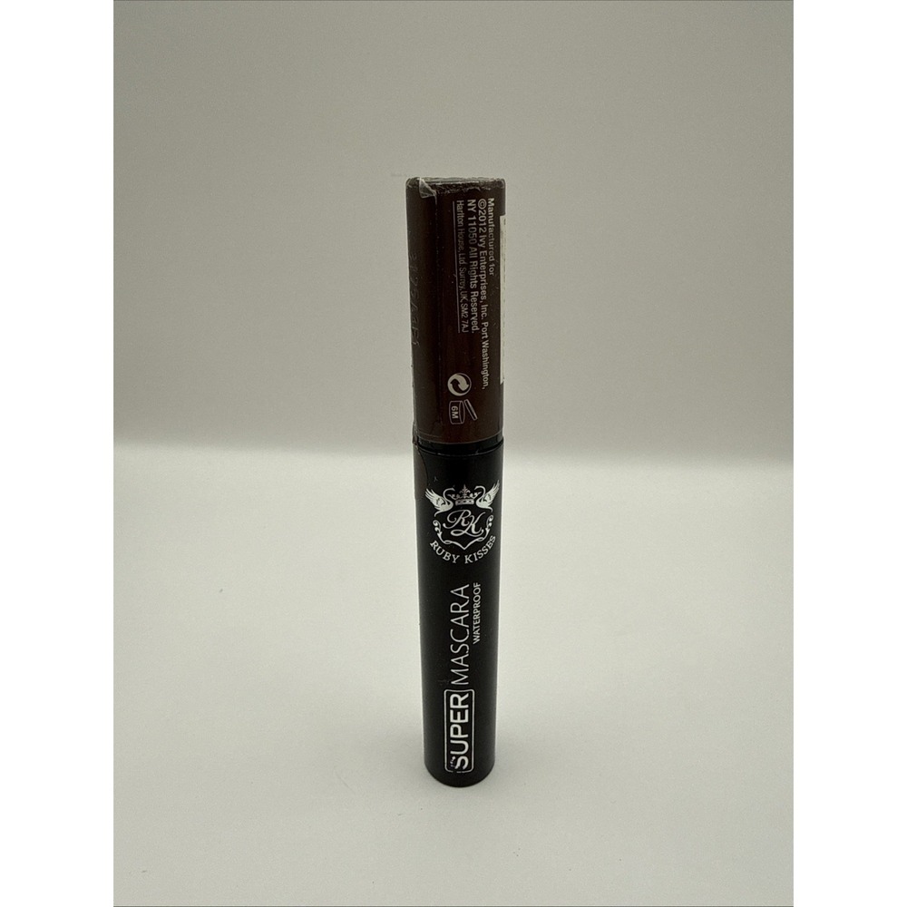 RUBY KISSES SUPER MASCARA WATERPROOF LONG LENGTH JUMBO BRUSH Dark Brown MA04C